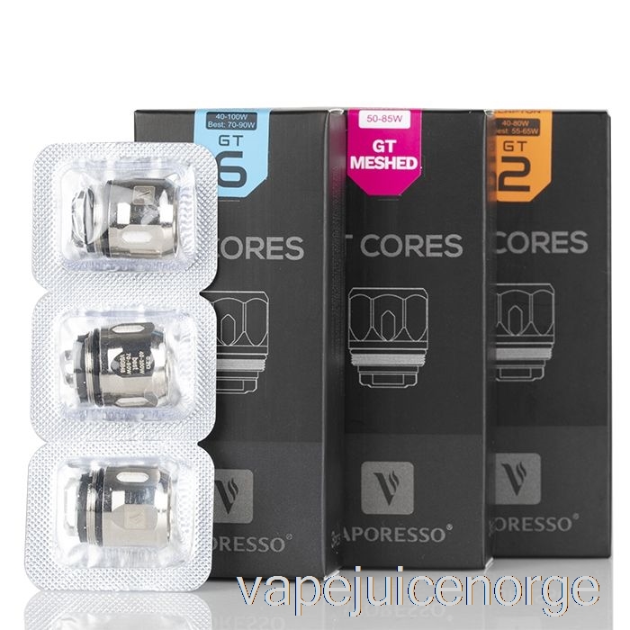 Vape Med Nikotin Vaporesso Nrg Gt Erstatningsspoler 0,15ohm Gt 4 Meshed Coils